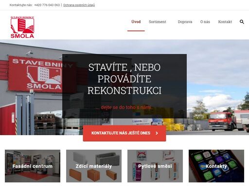 prodej stavebního materiálu praha 8-www.stavebniny-smola.cz