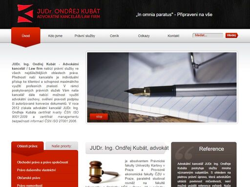advokátní kancelář judr. ondřeje kubáta nabízí své právní služby ve všech nejdůležitějších oblastech práva.