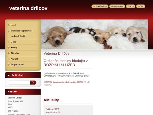 www.veterina-drlicov.cz