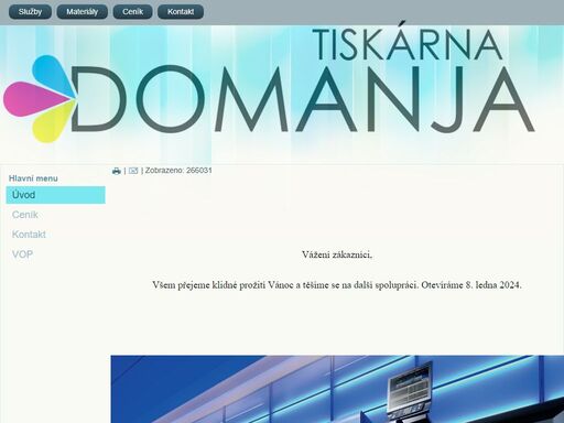 www.tiskarnadomanja.cz