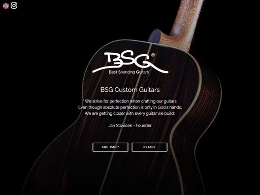 bsg guitars - musical instruments, výrobce špičkových akustických kytar