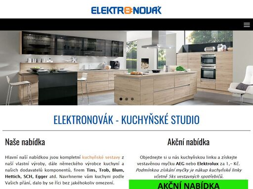elektronovák - kuchyňské studio