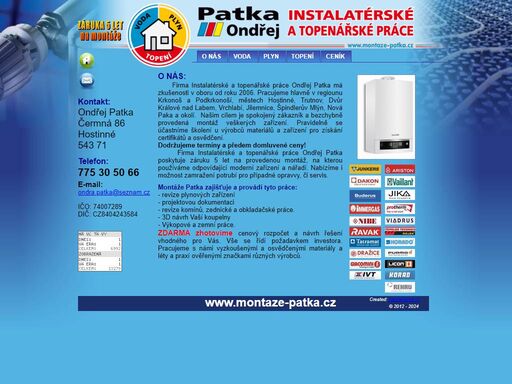 www.montaze-patka.cz