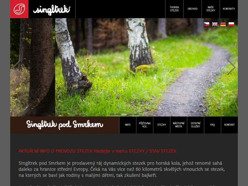 www.singltrekpodsmrkem.cz