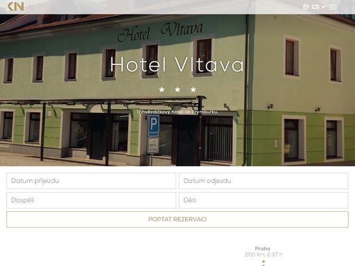 hotel vltava - klidný hotel na břehu lipenské přehrady v městečku frymburk - hotel vltava