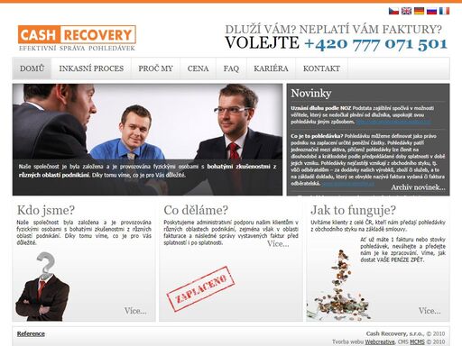 www.cashrecovery.cz