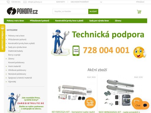 homepage, i-pohony.cz