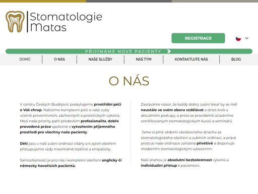 www.stomatologie-matas.cz