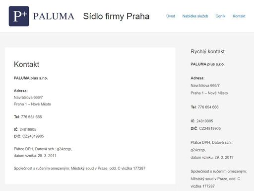 www.paluma.cz/kontakt