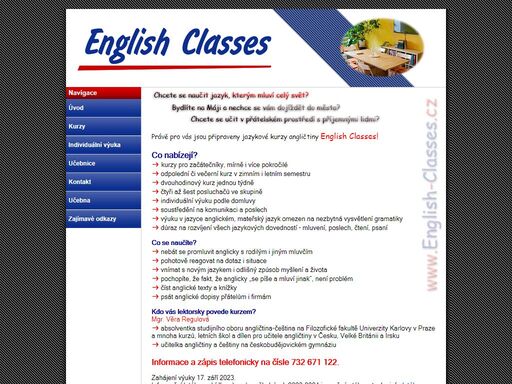 www.english-classes.cz