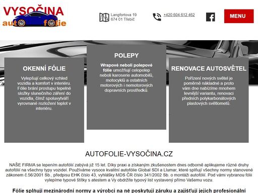 www.autofolie-vysocina.cz