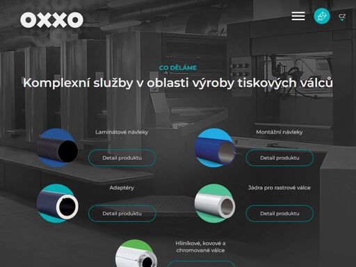 společnost oxxo pipe s.r.o. vám nabízí komplexní služby v oblasti  tiskových válců, výroby jednoúčelových strojů a kovovýroby, reklamy a tisku
