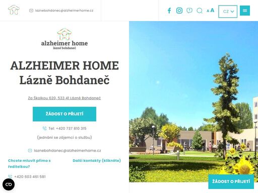 alzheimerhome.cz/alzheimer-home-lazne-bohdanec