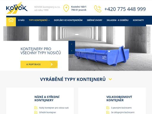 www.kovok-kontejnery.cz