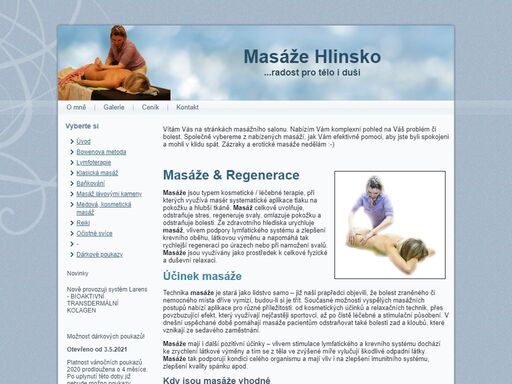 masaze-hlinsko.cz