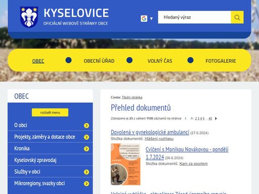 www.obec-kyselovice.cz