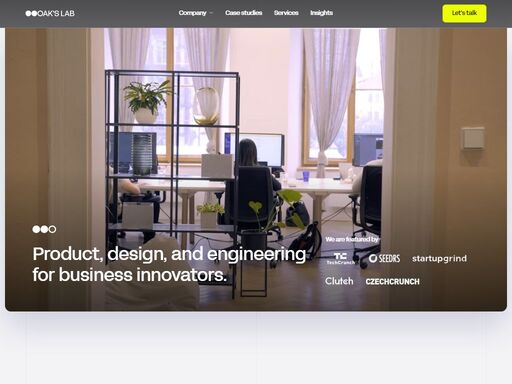 product, design, and engineering for business innovators