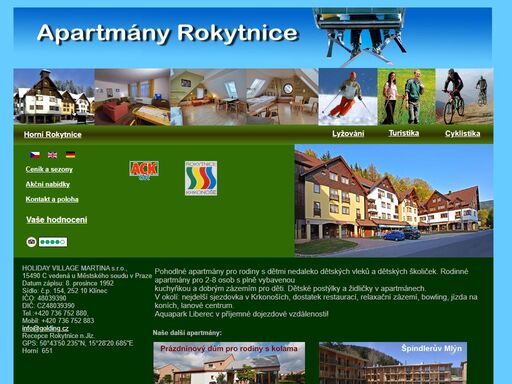 www.apartmanyrokytnice.com