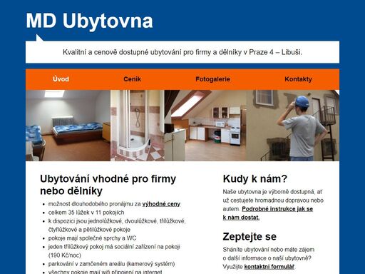 www.mdubytovna.cz