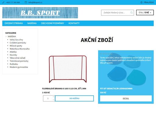 Sportovní potřeby - výroba - Živéfirmy.cz