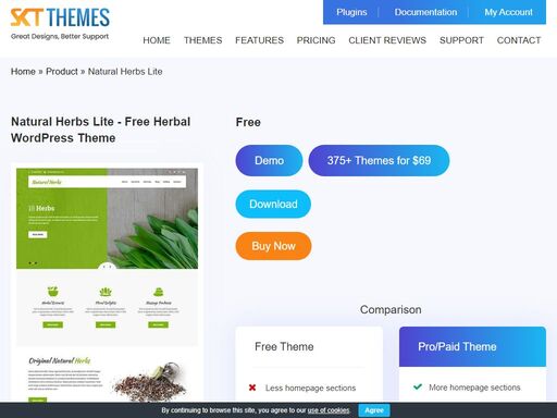 free herbal wordpress theme for organic fresh green eco friendly farm spices and spa and sauna related websites which are responsive multipurpose. 1 click demo