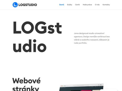 logstudio - jsme designové studio a kreativní agentura. vytváříme webové stránky a aplikace, grafické práce. nastavíme vám online marketing.