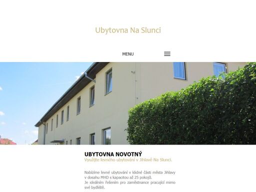 www.ubytovna.ji.cz