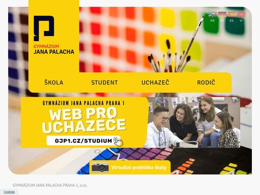 moderní pražské soukromé gymnázium s vysokou kvalitou jazyků a efektivními vyučovacími metodami