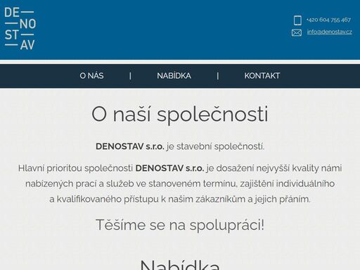 www.denostav.cz