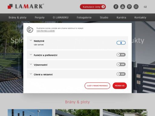 lamark | český výrobce plotů a pergol s 20 lety zkušeností. nabízíme designové řešení na míru. inspirujte se a využijte kalkulaci zdarma.