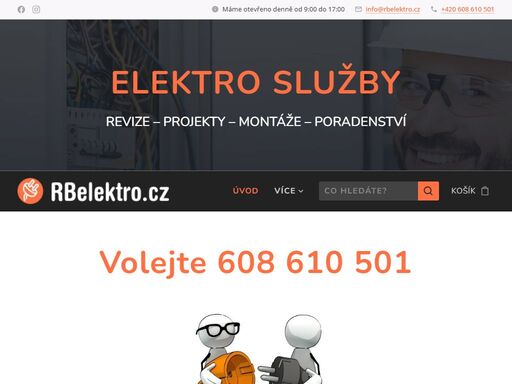 rb-elektro.cz – revize, projekty, montáže, poradenství – rb-elektro.cz