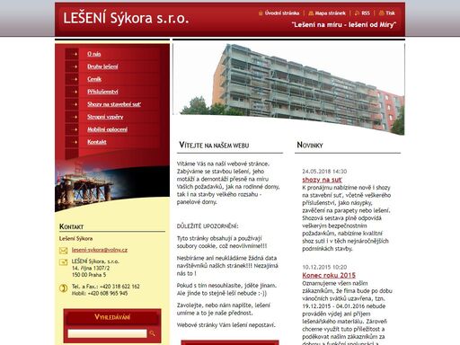 www.leseni-sykora.cz