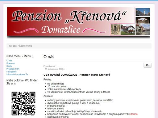 pension marie křenová domažlice