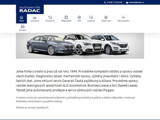 www.autoservis-radac.cz