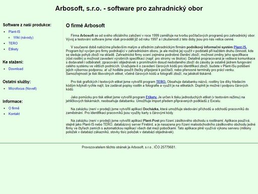 www.arbosoft.cz