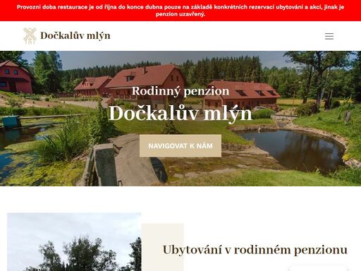 www.dockaluvmlyn.cz