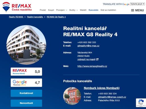 chcete prodat, koupit či pronajmout byt, dům nebo pozemek? spolehněte se na jedničku mezi realitkami. re/max je tu pro vás na více než 170 místech v celé čr.