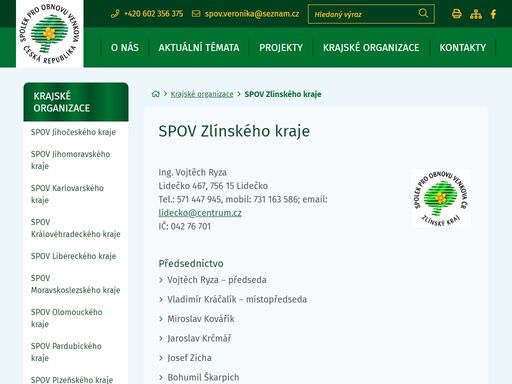 oficiální stránky spolku pro obnovu venkova české republiky