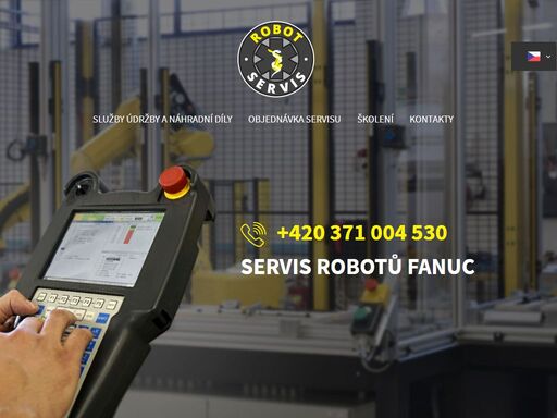 potřebujete udržovat vaši automatizovanou linku nebo opravit robotického pomocníka fanuc? nabízíme záruční i pozáruční servis. jsme robot servis!