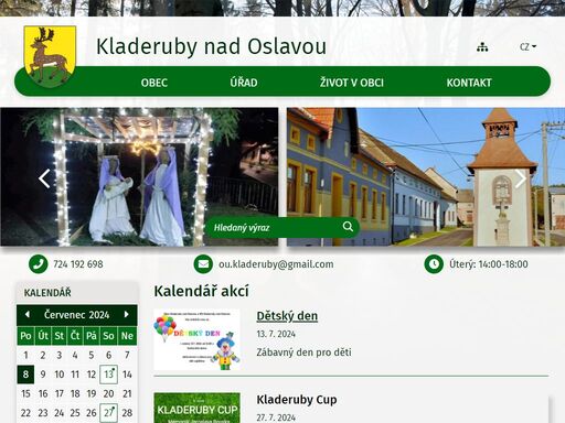 www.kladerubynadoslavou.cz