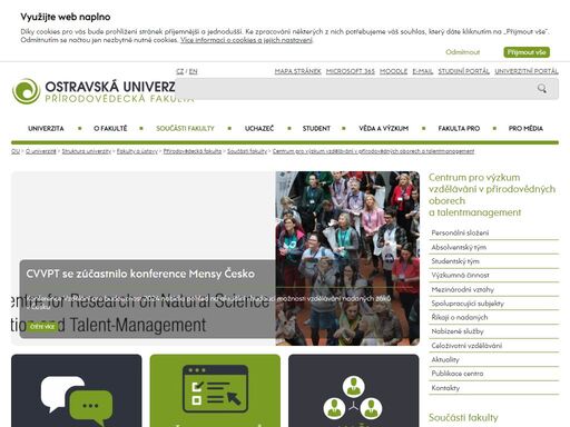 centrum pro výzkum vzdělávání cvvpt - oficiální internetové stránky ostravské univerzity.