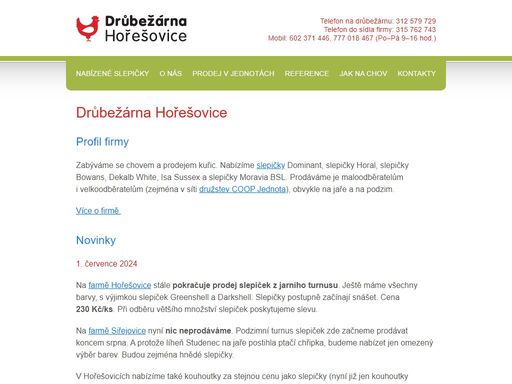 www.drubez-horesovice.cz