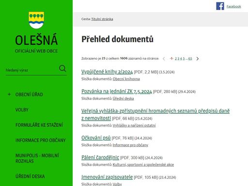 www.olesna.cz