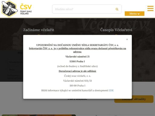 www.vcelarstvi.cz
