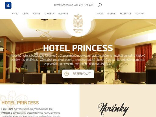 www.hotelprincess.cz