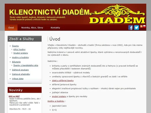 www.klenotnictvi-diadem.cz