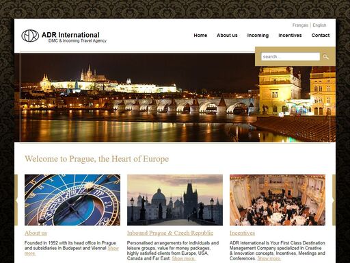 incoming and incentives travel agency prague, czech republic, central europe
