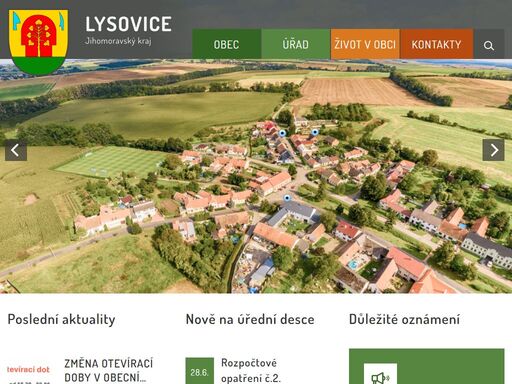 lysovice (původně se psaly lissowitz) jsou obec jihomoravského kraje ležící v jižní části okresu vyškov. nacházejí se 11 km jižně od města vyškov u silnice z rostěnic do kučerova v nadmořské výšce 270 m n. m.