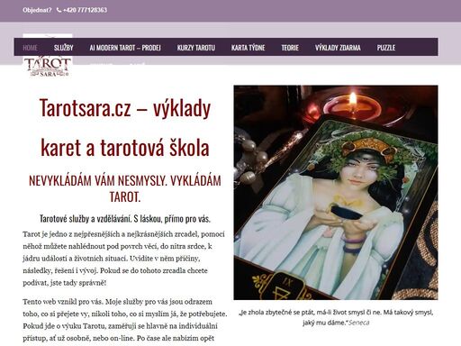 www.tarotsara.cz