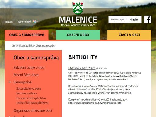 www.obecmalenice.cz